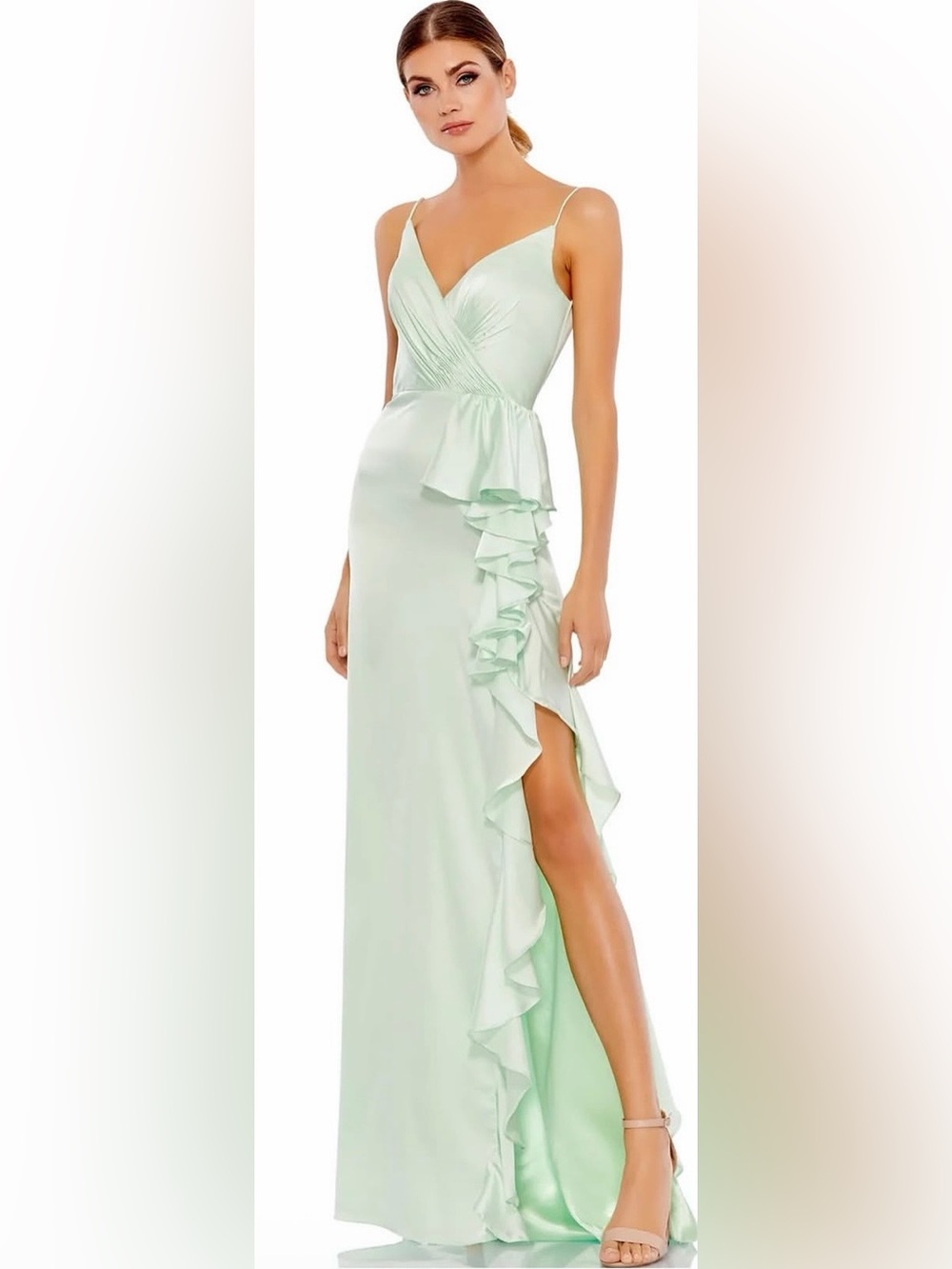 Mac Duggal 67815 Maxi Dress Sz 8